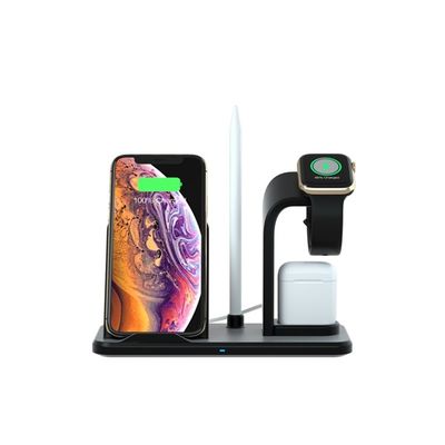 Support chargeant le chargeur sans fil de banque de batterie de 10W 8.3cm