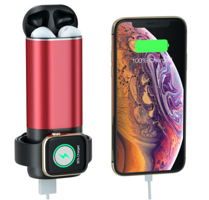 3 à 1 banque sans fil 15W 5200mAh de puissance de chargeur de Multifuntional
