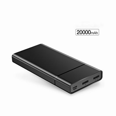Double USB paquet élevé de batterie de la capacité 20000mAh 380g