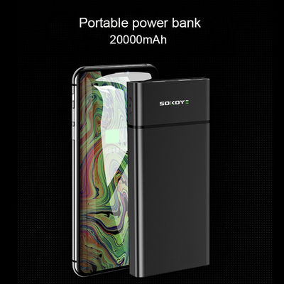 Double USB paquet élevé de batterie de la capacité 20000mAh 380g