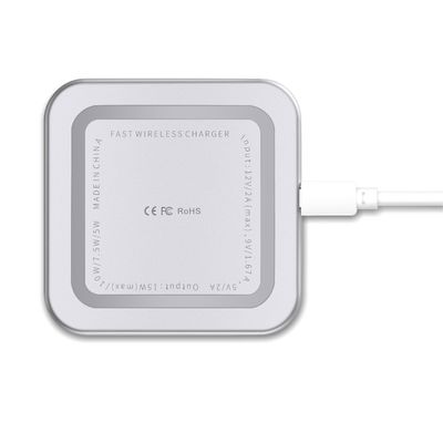 Chargeur sans fil portatif en verre du rond 6mm