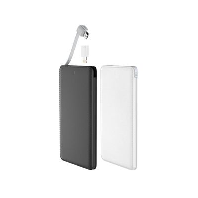 Banque incorporée de puissance de câble de la protection 4000mAh 8.5mm d'IC