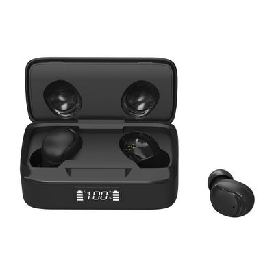 Magnatic entre en contact avec le sport sans fil des chapeaux 30mAh Earbud d'oreille de silicone