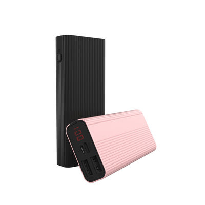 Banque portative de puissance de LED Dispay 10000mAh 50mm double USB