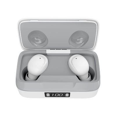 XY-10 dans l'oreille Bluetooth sans fil 5,0 écouteurs avec l'affichage de puissance de LED