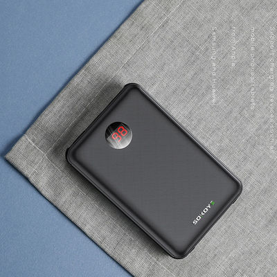 L'affichage à cristaux liquides montrent la banque incorporée 10000mAh de puissance de câble pour Android