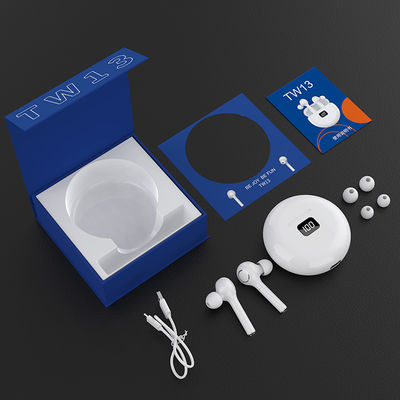 TW13 50mAH de haute fidélité Bluetooth sans fil dans l'oreille Earbuds