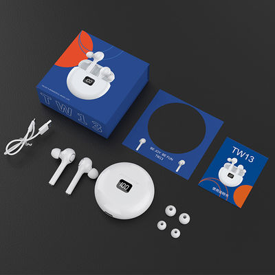 TW13 50mAH de haute fidélité Bluetooth sans fil dans l'oreille Earbuds