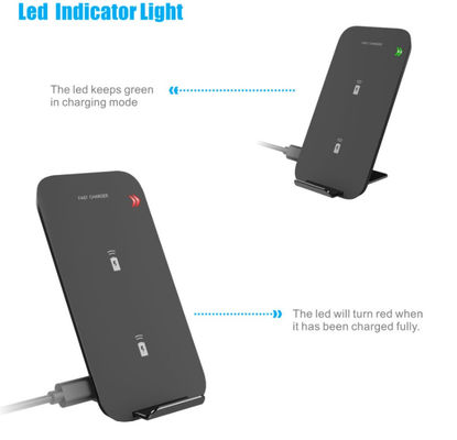 chargeur sans fil vertical de bobine du double 10W pour Samsung