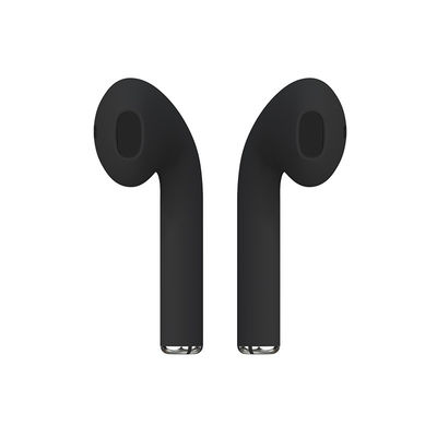 I27 noir TWS 35mAh Airpods 2 Earbuds avec le revêtement en caoutchouc