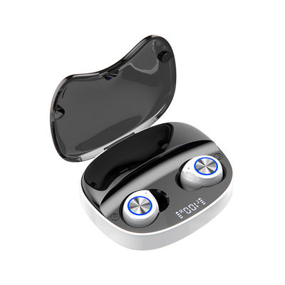 Radio vraie imperméable d'IPX5 BT5.0 dans des écouteurs de lumière d'Earbuds TWS d'oreille