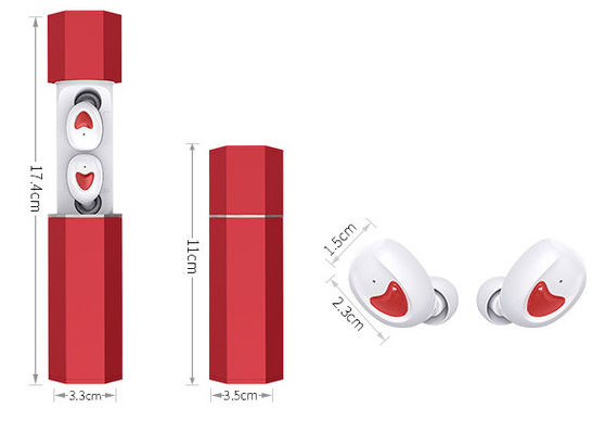 casque de 5Hours Mini Tws Wireless Earphones Invisible Bluetooth pour des sports IPhone