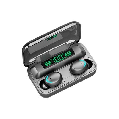 8D entourent le véritable affichage à LED sans fil du casque F9 Mini Invisible Button
