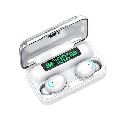 8D entourent le véritable affichage à LED sans fil du casque F9 Mini Invisible Button