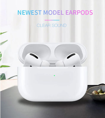 AirPods pro IPX4 Earbuds sans fil léger avec le cas de remplissage sans fil