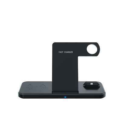 N51 4 dans 1 chargeur sans fil de Qi de téléphone de chargeur de banque sans fil portative de puissance