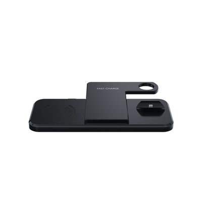 chargeur sans fil portatif rapide de 15W Qi pour la montre 8 de l'iPhone 11 XR X