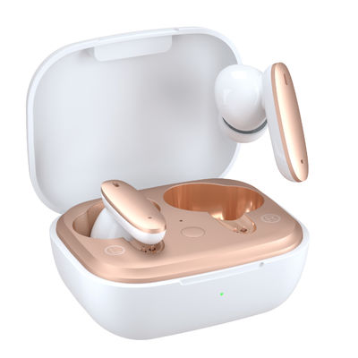 Bruit DE HAUTE FIDÉLITÉ décommandant puces imperméables sans fil de Bluetooth Earbuds IPX4 de doubles