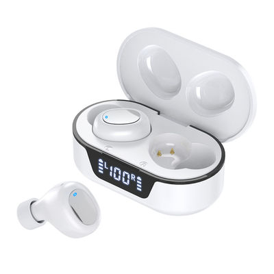 Radio Ipx7 5,0 Earbuds imperméable de Tw16 Bluetooth Tws à commande par effleurement