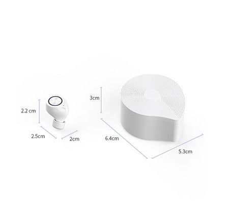 écouteurs sans fil imperméables de lumière de 12m véritables Earbuds TWS pour Iphone 12