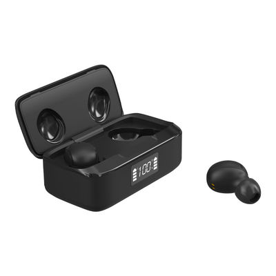 Écouteurs sans fil imperméables d'ANC de l'affichage à LED 18D Ipx7 Bluetooth Earbuds