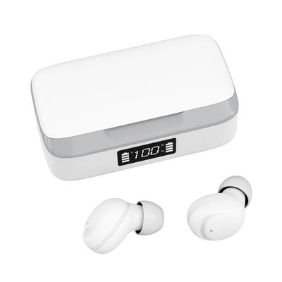 Écouteurs sans fil imperméables d'ANC de l'affichage à LED 18D Ipx7 Bluetooth Earbuds